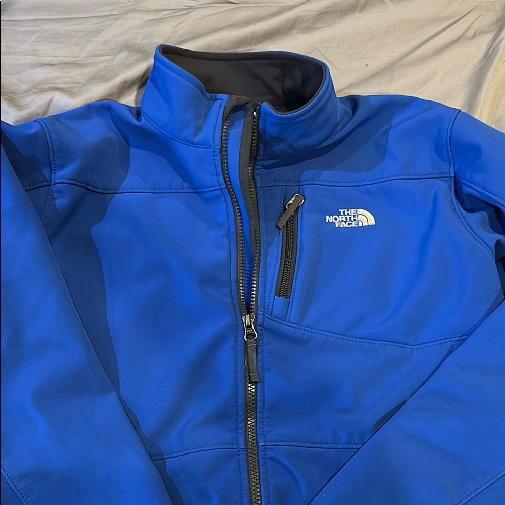The North Face Vibrant Blue Softshell Jacket